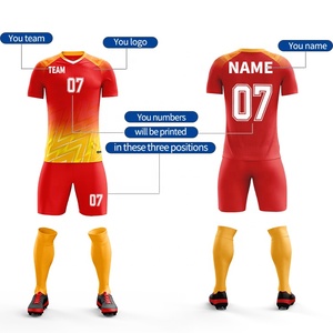 Uniforme de football à prix réduit pour la saison Maillot de football par sublimation Chemises de football personnalisées - Product Image 4