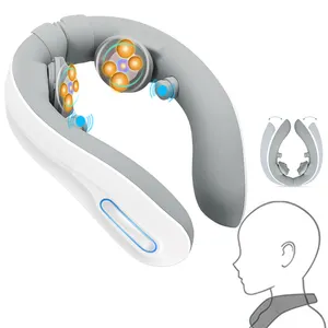 Healthpal Oem Mini Fabrikanten Masajeador Cuello Reis Elektrische Nek Massager Spierhals Tillen Pijn Halswervel