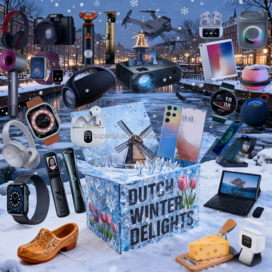 Smartphone Mystery Box 2025 New Smart Electronic Gadgets Includes Smartwatch Gaming Headset Exciting Surprise Caja Misteriosa