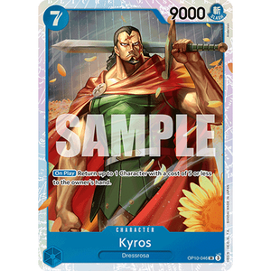 One Piece the Card Game OP-10 Kyros OP10-046 V.1 SR (anglais) en papier - Product Image 1