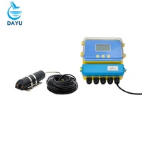 DAYU 10m Pressure RS485 dengan Alarm Dua-probe DC10-30V Power Modbus Protocol Ultrasonic Doppler Flow Meter