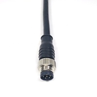 Toma de corriente macho hembra con cable IP67, Conector de fábrica de 3, 4, 6 y 8 pines, resistente al agua, recto, blindado, sensor de cable M8