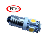 Bombilla LED de Repuesto Marca FOYO, Portalámparas E10, 3V 0.6W, Ahorro de Energía, Brillo Estable, para Barcos/Yates/Kayaks/Accesorios Náuticos