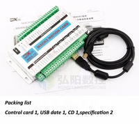 Carte de commande de mouvement Ethernet Mach3 4 axes MK4-ET, carte de commande CNC, contrôleur 2000 kHz