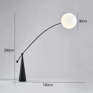 โคมไฟตั้งพื้นห้องนั่งเล่น LED สไตล์นอร์ดิกข้างโซฟาพร้อมดีไซน์ทันสมัยหรูหราแบบโพสต์โมเดิร์นที่สร้างสรรค์และมีเอกลักษณ์เฉพาะตัว - Product Image 2