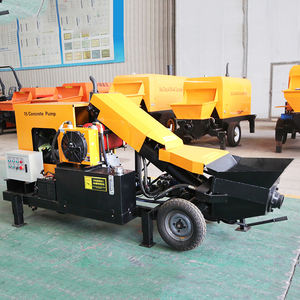 Pompe à béton diesel haute productivité avec cylindre de transport, couple élevé, capacité de 8-15m³/H, plusieurs tailles disponibles - Product Image 6