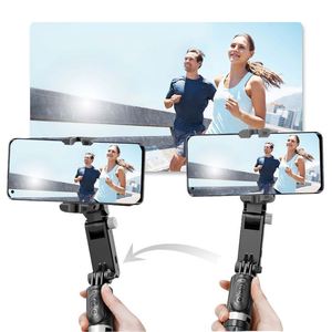 Estabilizador de Gimbal Multifunción con Luz de Relleno para Teléfonos Móviles, Seguimiento Facial Automático, Palo Selfie Plegable - Product Image 3