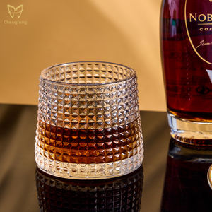 Bicchieri <span class=keywords><strong>da</strong></span> bere bicchierini di whisky tazze ristoranti Hotel essenziali 180 Ml di vetro di roccia per la casa vetro di vetro sottile trasparente moderno - Product Image 5