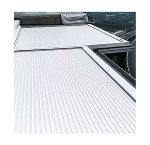 Persiana Enrollable Moderna para Techo de Terraza de Cristal, Puerta de Aluminio, Poliuretano y Acero con Acabado para Invernaderos - Product Image 1