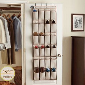 Hot Selling Hanging Bag Premium Multi-layer Sundry Collection Pocket Over the Door <b>Shoe</b> Storage Hanging Carbon Bag - Product Image 4