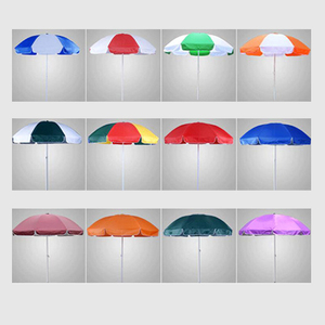 Fabricant en gros Promotion Portable 2m peint à la main arc-en-ciel coloré Extra Large <span class=keywords><strong>Parasol</strong></span> <span class=keywords><strong>de</strong></span> <span class=keywords><strong>plage</strong></span> <span class=keywords><strong>et</strong></span> <span class=keywords><strong>chaise</strong></span> - Product Image 6