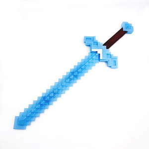 WANCAI OEM Espadas de Juguete de Píxeles Impresas en 3D Personalizadas, Espadas de Mosaico de Plástico de Venta Caliente, Servicios de Fabricación para Fiestas Infantiles - Product Image 5