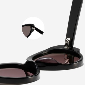 Lunettes de soleil œil de chat pour femmes, monture intégrale, protection UV400, style rétro, montures tendance pour adultes - Product Image 2