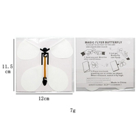 Carte volant papillon magique pour enfants, jouet, accessoire, pour tours de magie en plein air, Diy, vente en gros,