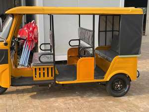 <span class=keywords><strong>Triciclo</strong></span> de Pasajeros Totalmente Motorizado de 250cc, Motocicleta de Tres Ruedas para Taxi, Opciones de Carrocería Abierta, Motor de Gasolina de 150cc/200cc - Product Image 5