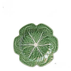 Vente chaude Assiettes à dîner en céramique irrégulière de forme de chou blanc créatives en porcelaine fine Plat et assiette pour les occasions de fête - Product Image 5