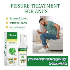 Spray Ximonth de 30 ml para el Alivio de la Picazón Anal, <span class=keywords><strong>Dolor</strong></span> <span class=keywords><strong>Rectal</strong></span>, Sangrado, Protrusión de <span class=keywords><strong>Hemorroides</strong></span>, <span class=keywords><strong>Hemorroides</strong></span> Internas y Externas Mixtas - Product Image 2