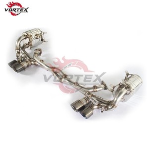 Échappement Catback à Soupapes Vortex Haute Performance en Acier Inoxydable 304, Finition Poli Miroir, Soudure Écailles de Poisson pour Porsche 911 - Product Image 6