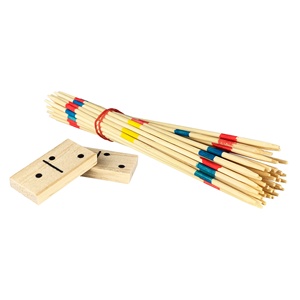 Juego portátil de madera y bambú, palos de dominó, 70 Uds., piezas, logotipo personalizado, regalos promocionales PT002, juego de madera 2 en 1 en Stock - Product Image 1