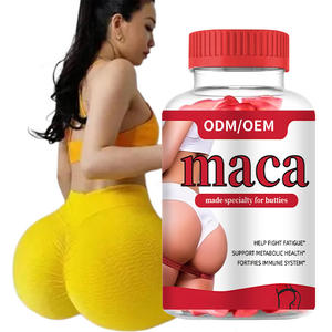 Gomitas Naturales para el Aumento de Glúteos, Función Saludable, Maca, Aguaje, Vitamina <span class=keywords><strong>E</strong></span>, Ricas en Antioxidantes, Apoyo Herbal, Mayor Volumen Trasero - Product Image 1