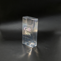 Boîtes d'emballage transparentes en plastique PET recyclé pour peignes, épingles à cheveux et accessoires capillaires, emballage cadeau et artisanat