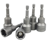 Jeu de douilles à chocs magnétiques YPH OEM/ODM, métriques 6mm~19mm, adaptateur de perceuse à queue hexagonale 6.35mm