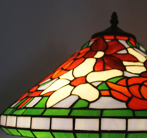 Lampe de sol en verre HFBH avec verre HFBH en finition bronze valiant - Product Image 2