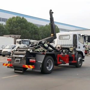 Camión de Basura Dongfeng con Brazo de Gancho 4x2, Camión de Basura con Elevación por Gancho de 6 Toneladas - Product Image 3