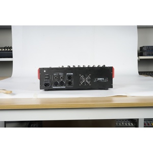 Consola de Mezcla de Sonido Profesional de 8 <span class=keywords><strong>Canales</strong></span> <span class=keywords><strong>7.1</strong></span> USB, Mezclador de Audio Digital Pequeño para Escenario, Hogar, Bar, <span class=keywords><strong>Amplificador</strong></span> de Metal, Reproductor de Música - Product Image 3