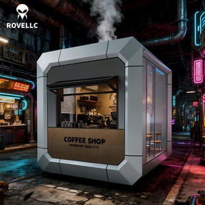 <span class=keywords><strong>Casa</strong></span> Container in Acciaio Personalizzabile a Forma di Capsula Spaziale per Appartamenti, Officine, Palestre, Bagni - Design Moderno e Traspirante per Uso Multiplo - Product Image 1