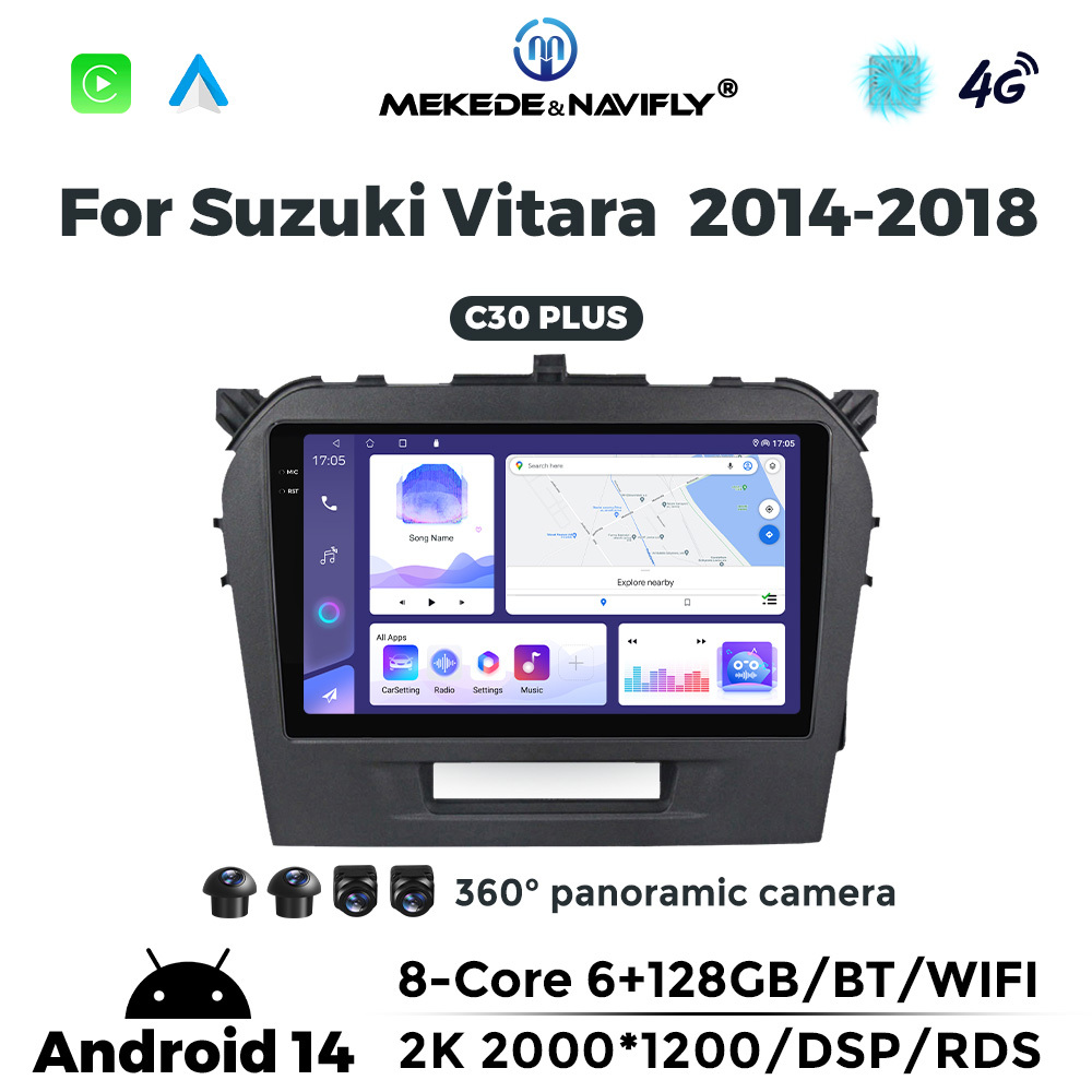 MEKEDE &NAVIFLY X SERIES Android Car Head Unit GPS Navigation Car