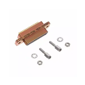 Brand MDM-31PSP 31 Position D-Type Micro-D Plug Male Pins MDM31PSP 83513-Style Micro D Metal <strong>Shell</strong> MDM Connector Panel Mount - Product Image 1
