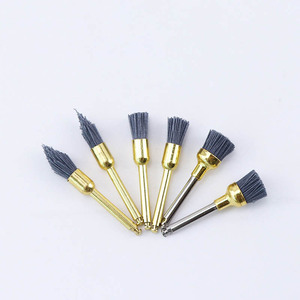 Brosses de polissage dentaire, ensemble de 6 pièces, nettoyage au carbure de silicium pour machine à faible vitesse, accessoires pour perceuse dentaire - Product Image 3
