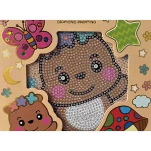 Kit de peinture diamantée en gros, motif vache entièrement ornée de diamants, dessous de verre pour la décoration intérieure DIY - Product Image 2