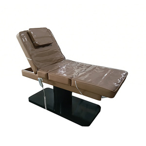 Cama de Masaje Eléctrica para Salón de Belleza con Base Negra para Salón de Alta Gama - Product Image 4
