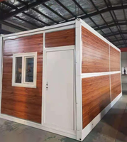 Maison conteneur modulaire pliable polyvalente pour les projets d'extension de dortoirs scolaires, d'hôtels et de bureaux