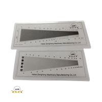 Densimètre de verre en plastique Usine de fabrication Treillis métallique Machine à tisser Accessoires Rapier Métier à tisser Pièces de rechange mécaniques