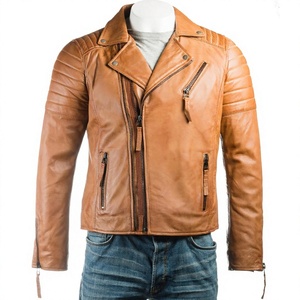 <b>Men</b> Fitted <b>Leather</b> <b>Men's</b> <b>Leather</b> <b>Jacket</b> Black <b>Jacket</b> Top Quality British Fashion <b>Leather</b> <b>Jacket</b> <b>Men</b> - Product Image 2