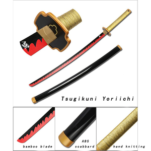 ดาบไม้คอสเพลย์ ทันจิโร่ คามาโดะ แบบนิจิริน ฉบับปรับปรุงจากต้นฉบับ  ชุดดาบครบชุด สไตล์อนิเมะ ดาบพิฆาตอสูร คิเมทสึ โนะ ไยบะ - Product Image 4