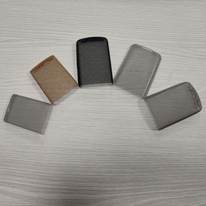 Grille de haut-parleur en acier inoxydable à trous fins gravés non standard, protection audio, anti-poussière, personnalisation Chine - Product Image 4