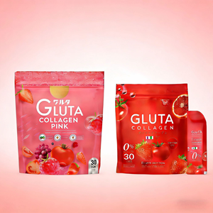 Poudre instantanée de collagène aux fruits mélangés GLUTA COLLAGEN rose CAMU ZINE, 30 sachets, Thaïlande <span class=keywords><strong>TK</strong></span>, vente chaude - Product Image 4
