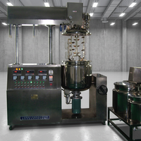 Homogeneizador de Vacío Pesado SME-C de 1000L, SUS316L, con Control PLC para Producción Masiva de Productos Químicos Diarios