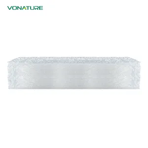 Vonature Factory whole sale Air fiber 3 folding Polymer coil PE POE TPE material 3D Mesh mattress