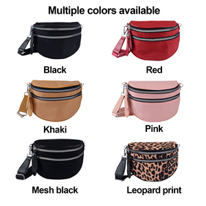 Riñonera de nailon para mujer, bandolera con diseño de letras bordadas, color personalizable, para guardar el teléfono - Product Image 6