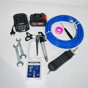 Pistola <span class=keywords><strong>de</strong></span> Pintura Eléctrica Inalámbrica <span class=keywords><strong>de</strong></span> Alta Eficiencia <span class=keywords><strong>de</strong></span> 18 V, Max Control, Gran Venta 2024 - Product Image 5