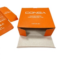 Caja de Regalo Cosmética de Cartón Corrugado con Impresión UV a Color, Materiales Reciclados Ecológicos, Logotipo Personalizado, Caja de Embalaje Plegable Artística