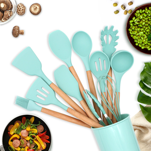 Heiß verkaufendes Silikon Küchen zubehör Kochute nsilien <span class=keywords><strong>Set</strong></span> Utensilien de Cocina Gadgets Silikon Küchen utensilien <span class=keywords><strong>Set</strong></span> - Product Image 3