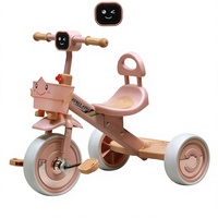 Nouveau style avec musique, tricycles mignons pour enfants - Jouets pour bébés de 3 à 6 ans - Tricycles à pédales pour enfants - Jouets pour enfants