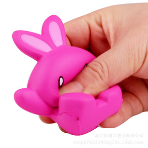 Pu <b>Foam</b> Bunny Stress Relief Toy Cartoon Animal Decorative <b>Craft</b> Item - Product Image 5