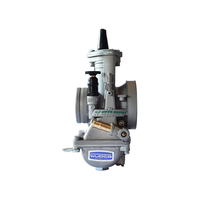 Karburator Motor PWM 34 36 38 40 42mm Karburator Balap Kapasitas Besar dengan Power Jet untuk Motor Keihin Honda Yamaha
